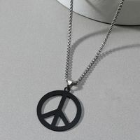 Fashion Stainless Steel Plating Men's Necklace main image 4