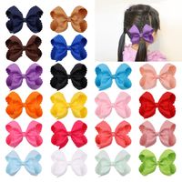 Simple Children's Hair Accessories Candy Color Bubble Flower Bow Hairpin Wholesale main image 2