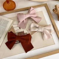 Pink Bow Hairpin Japanese And Korean Hair Accessories main image 1
