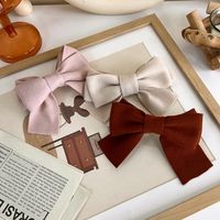 Pink Bow Hairpin Japanese And Korean Hair Accessories main image 3