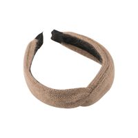 Korean Version Wool Knotted Wide-brimmed Headband main image 6