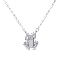New Frog Pendant Necklace Creative Fashion Cute Necklace sku image 2
