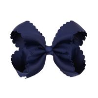 Simple Children's Hair Accessories Candy Color Bubble Flower Bow Hairpin Wholesale sku image 2