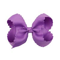 Simple Children's Hair Accessories Candy Color Bubble Flower Bow Hairpin Wholesale sku image 6