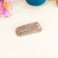 Korean Cartoon Cute Bunny Hairpin Cute Bear Bb Clip Plush Hair Accessories sku image 2