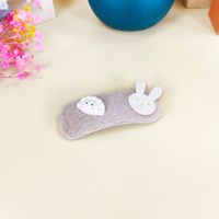 Korean Cartoon Cute Bunny Hairpin Cute Bear Bb Clip Plush Hair Accessories sku image 3