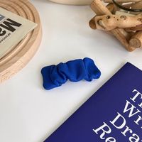 Klein Blue Sanded Headband Autumn And Winter New Wide-brimmed Headband Bb Clip Side Hairpin Headdress Hair Accessories sku image 12