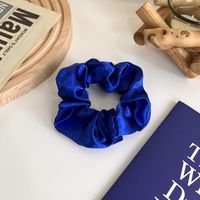 Klein Blue Sanded Headband Autumn And Winter New Wide-brimmed Headband Bb Clip Side Hairpin Headdress Hair Accessories sku image 1