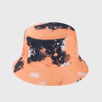 Personality Tie-dye Fisherman Hat Men's Summer Sunscreen Sunshade Hat Women Fashion Wild Double-sided Basin Hat main image 4