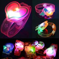 Luminous Bracelet Led Silicone Cartoon Watch Children's Toys Wholesale Small Gifts main image 4
