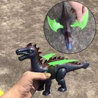 Musique Lumineuse Tyrannosaurus Rex Toy Mulation Animal Sound Modèle De Dinosaure Électrique Pour Enfants main image 6