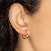 European And American Minimalist Heart-shaped Earrings Niche Personality Temperament Retro Earring main image 4