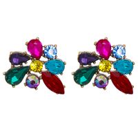 New Glass Diamond Earrings Creative Earrings Personalized Jewelry main image 1