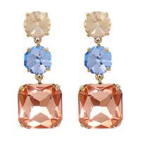 New Hot-selling Fashion Alloy Diamond Personalized Earrings Wholesale main image 1