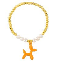 Fashion Pearl Bracelet Cute Balloon Dog Bracelet main image 3