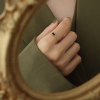 الأوروبية والأمريكية الأزياء الزركون مطعمة Pullable حلقة الإبداعية الاتجاه إصبع سلسلة معدنية اليد مجوهرات main image 5