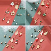 Christmas Plating Alloy No Inlaid Earrings Ear Studs main image 5