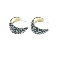 Retro C Shape No Inlaid Earrings main image 6