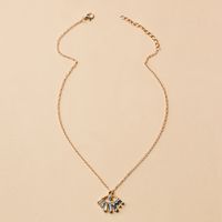 Collier Oeil Strass Simple main image 5