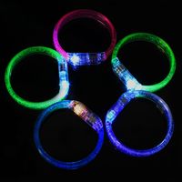 Buntes Leuchtendes Armband Led Leuchtendes Armband Breitband-armband Leuchtendes Spielzeug main image 2