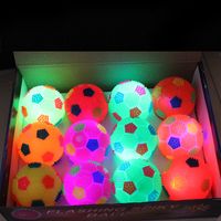 New Luminous Elastic Luminous Volleyball Massage Ball Water Polo Flashing Sound Ball Wholesale sku image 9