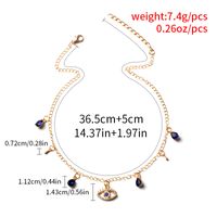 Mode Strass Oeil Collier main image 8