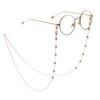 Heiße Mode Einfache 8mm Perlenkette Sonnenbrille Brille Kette main image 6