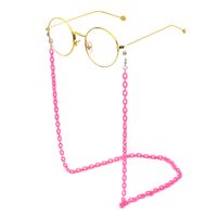 Resin Acrylic Plastic Acetate Hawksbill Leopard Print Glasses Cord Slim Chain Environmental Protection Eyeglasses Chain main image 2