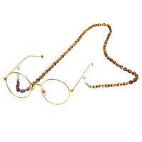 Resin Acrylic Plastic Acetate Hawksbill Leopard Print Glasses Cord Slim Chain Environmental Protection Eyeglasses Chain main image 3