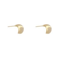 European And American Retro Ins Metal Earrings Cold Style Geometric Trending Earrings Design Sense Personalized Simple Ear Studs Wholesale main image 5