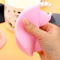 Silicone Cup Lid Cute Cat Ears Universal Water Cup Lid Mug Lid main image 5