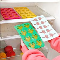 Cute Cactus Coconut Tree Pineapple Silica Gel Ice Tray main image 4