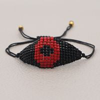 European And American Fashion Bohemian Ethnic Mgb Bead Hand-woven Turkish Devil's Eye Twin Small Bracelet sku image 2