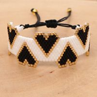 Bohemian Simple Heart Jewelry Miyuki Rice Bead Bracelet Wholesale sku image 2
