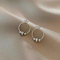 Pendientes De Estrella Simples De Moda Europea Y Americana, Pendientes Geométricos Con Sentido De Diseño, Pendientes De Temperamento sku image 1