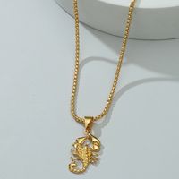 Hip Hop Scorpion Pendant Titanium Steel Necklace Men's Jewelry Wholesale main image 5