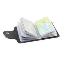 Korean Leather Card Case Cowhide Multi-card Id Card Holder main image 3