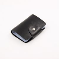 Korean Leather Card Case Cowhide Multi-card Id Card Holder main image 4