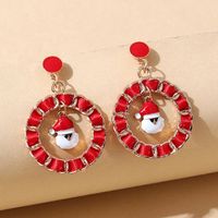 Christmas Series Popular Creative Santa Claus Earrings main image 1