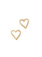 Heart Plating Alloy No Inlaid Earrings main image 6
