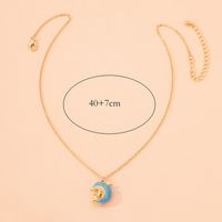 Japanese And Korean-style Light Luxury High-end Personalized Blue Whale Necklace Female Student Cute Simple Temperament Clavicle Chain Pendant Female main image 5