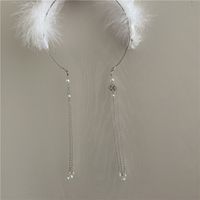 Feather Tassel Headband Pearl Hair Accessories Headdress main image 6