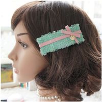 South Korea's New Sequined Bow Hairpin main image 1