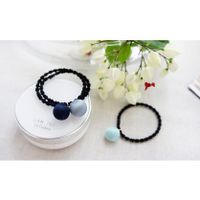 Matte Satin Ball Korean Head Rope Hair Tie Hair Rope main image 5