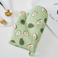 Heat Insulation High-temperature Kitchen Baking Oven Special Gloves Fabric Single sku image 2