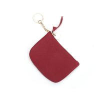 First Layer Cowhide Coin Purse New Korean Version Of Key Ring Coin Storage Bag sku image 2