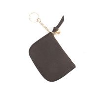First Layer Cowhide Coin Purse New Korean Version Of Key Ring Coin Storage Bag sku image 4