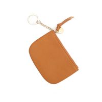 First Layer Cowhide Coin Purse New Korean Version Of Key Ring Coin Storage Bag sku image 9