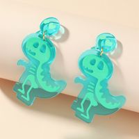 Women's Fashion Acrylic Dinosaur Ghost Earrings main image 3