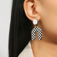 Women's Fashion Acrylic Dinosaur Ghost Earrings sku image 1